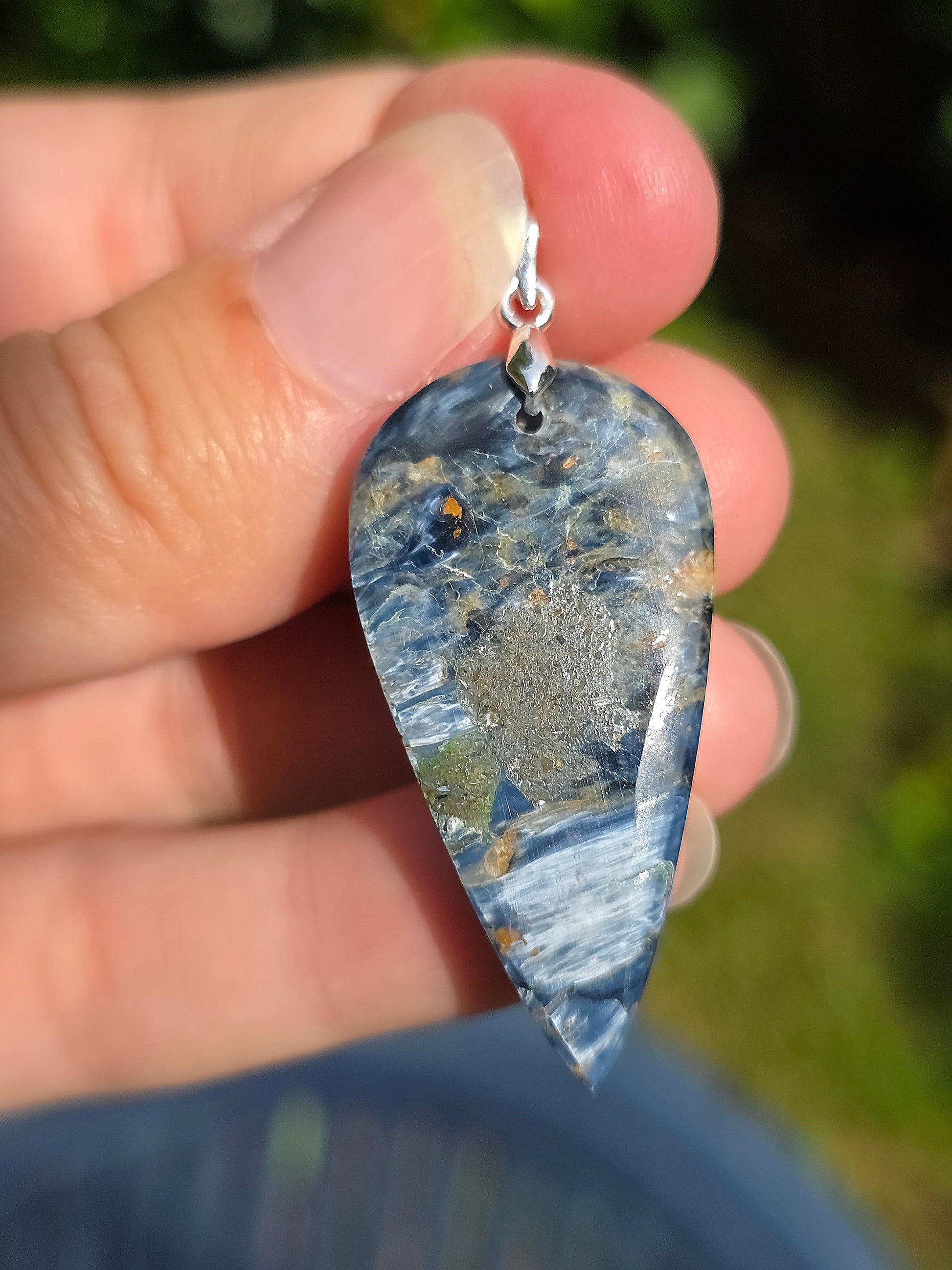 pendentif en Pietersite de Russie
