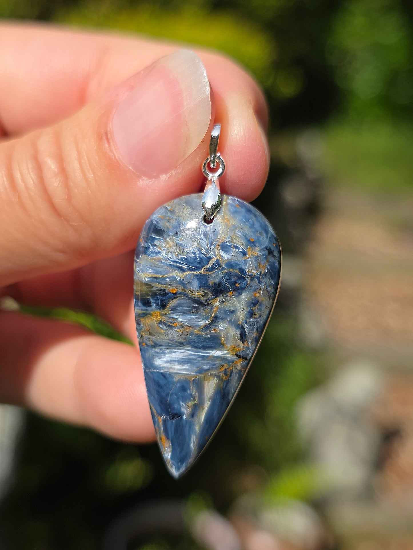 pendentif en Pietersite de Russie