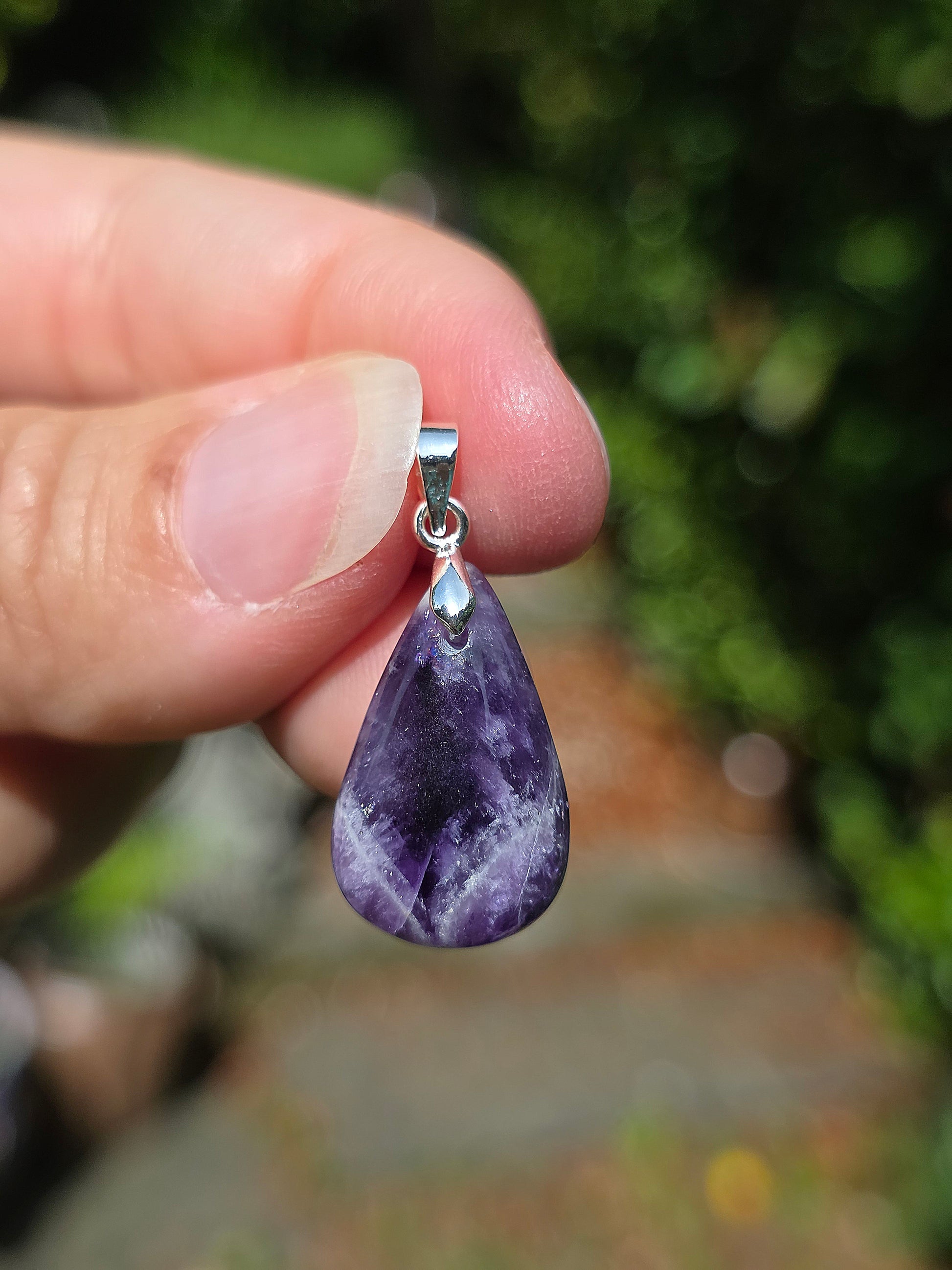 pendentif en Améthyste d'Auvergne