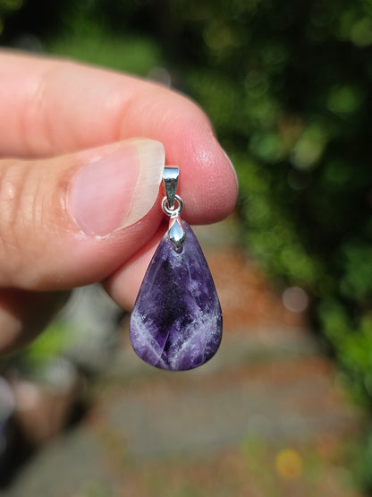 pendentif en Améthyste d'Auvergne