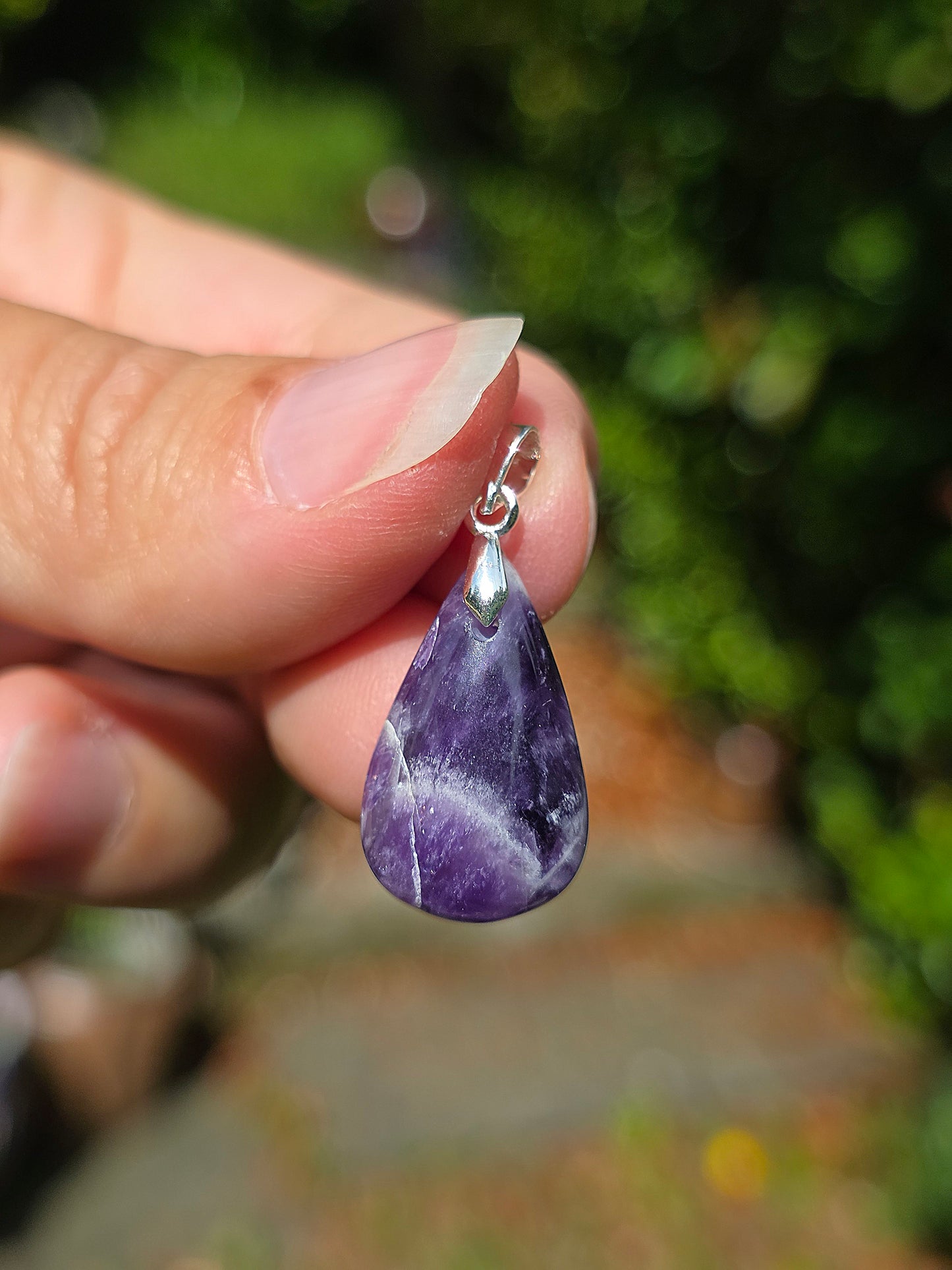 pendentif en Améthyste d'Auvergne