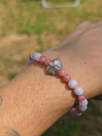 Bracelet diamant Herkimer (à choisir)