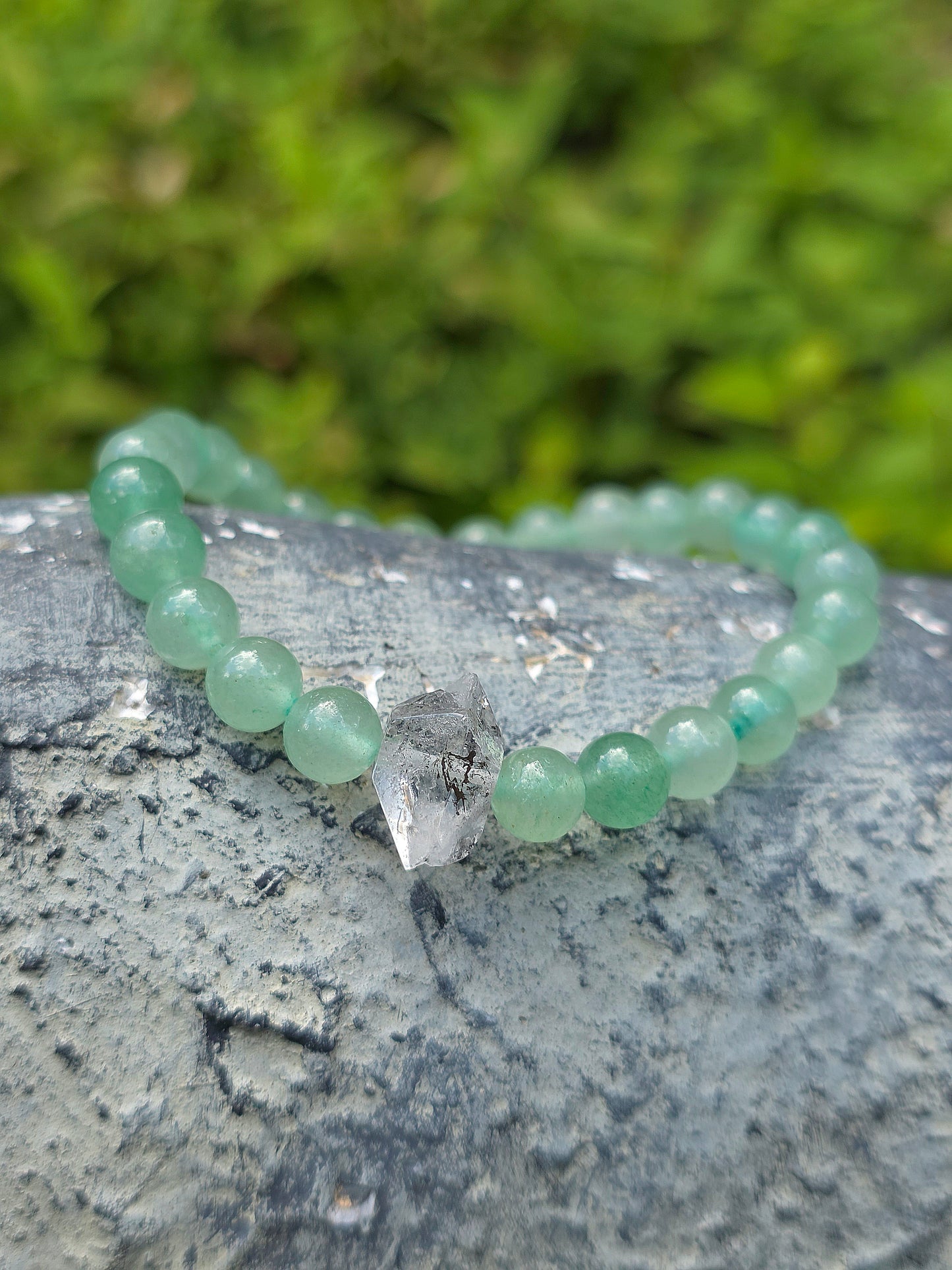 Bracelet diamant Herkimer (à choisir)