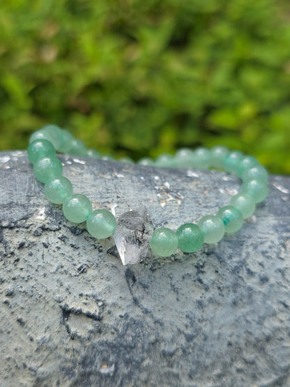 Bracelet diamant Herkimer (à choisir)