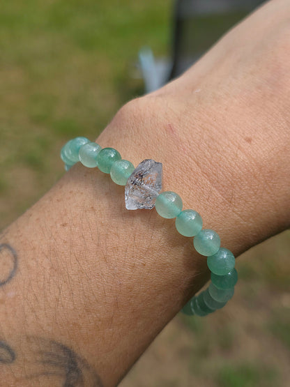 Bracelet diamant Herkimer (à choisir)