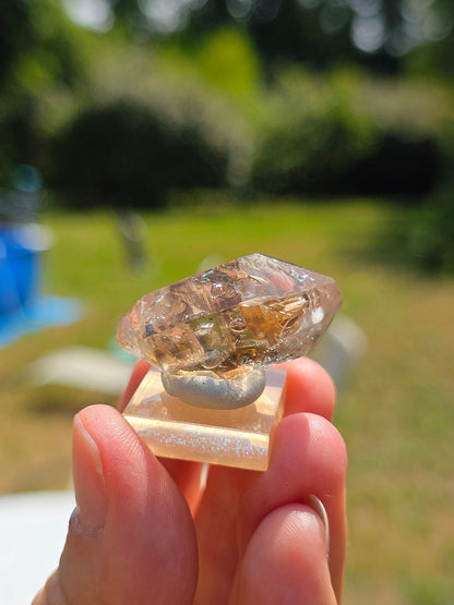 Quartz Goboboseb élestial brut