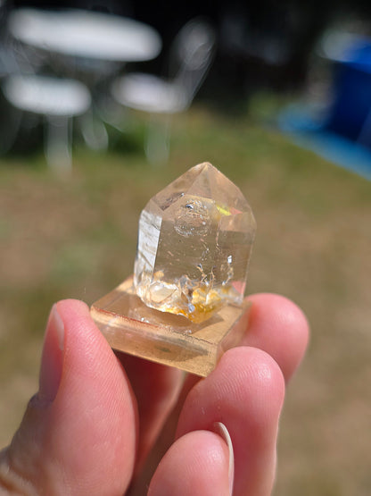 Quartz Goboboseb brut sur socle