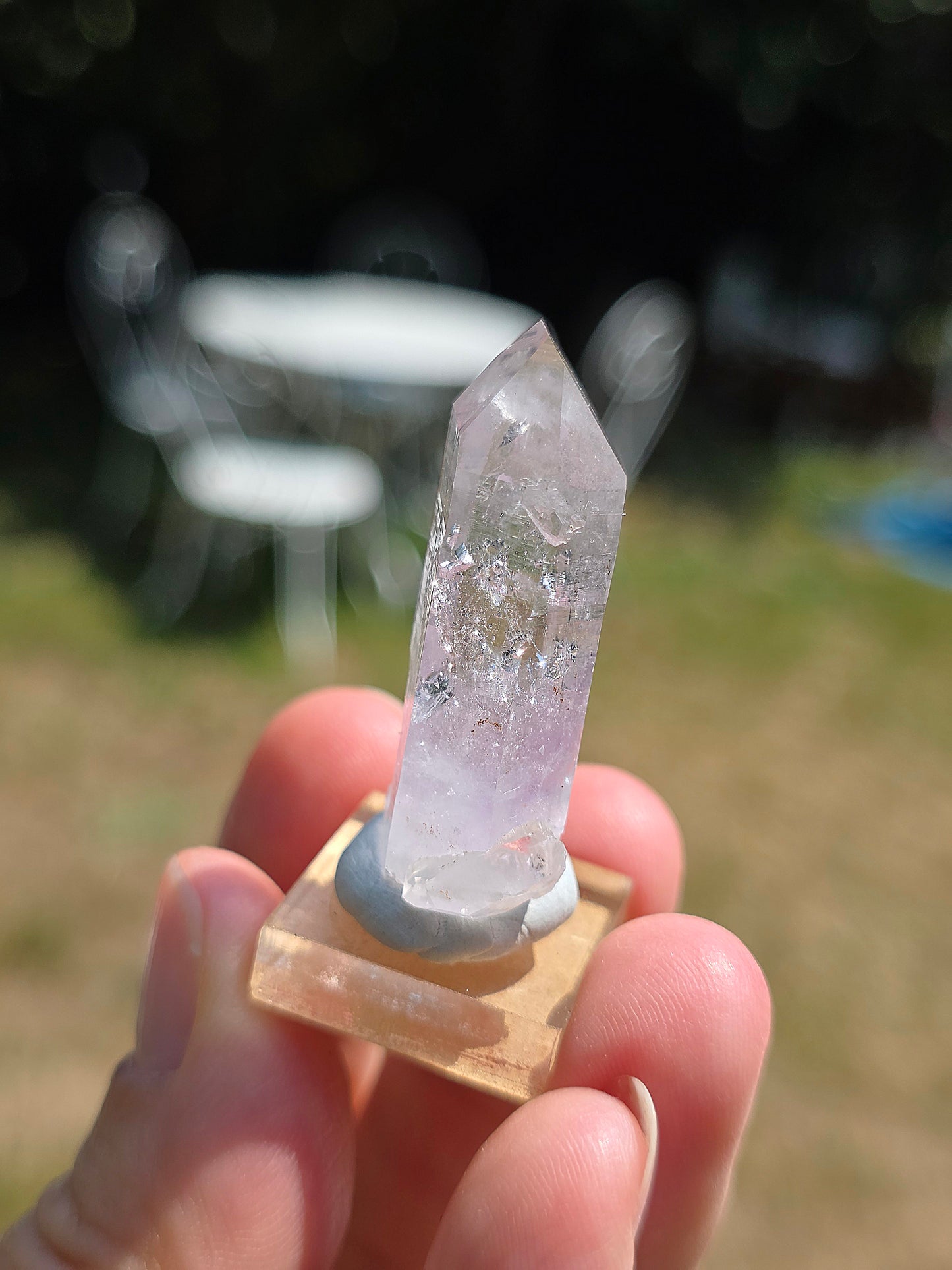 Quartz Goboboseb brut sur socle