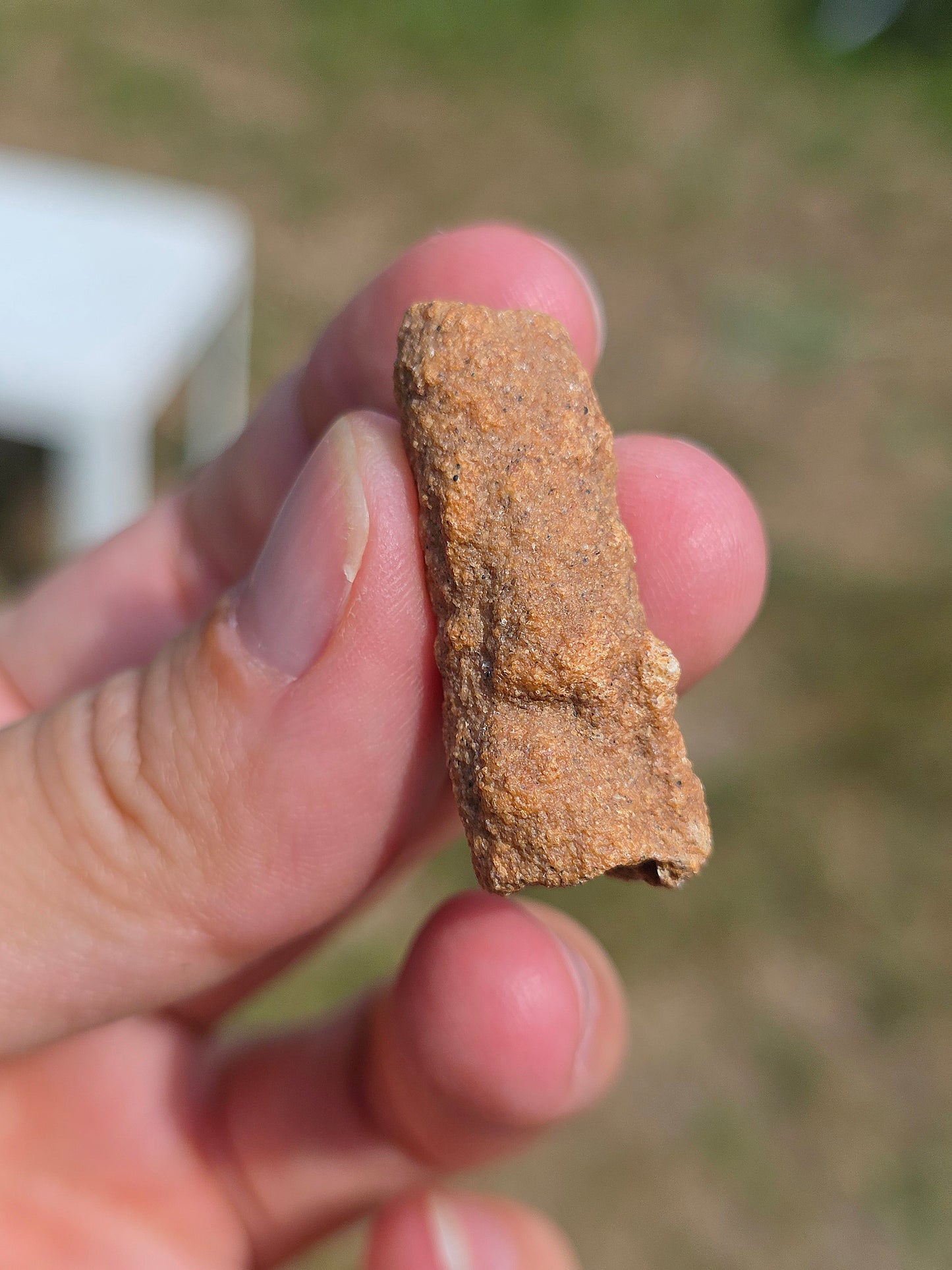 Fulgurite brute impact foudre