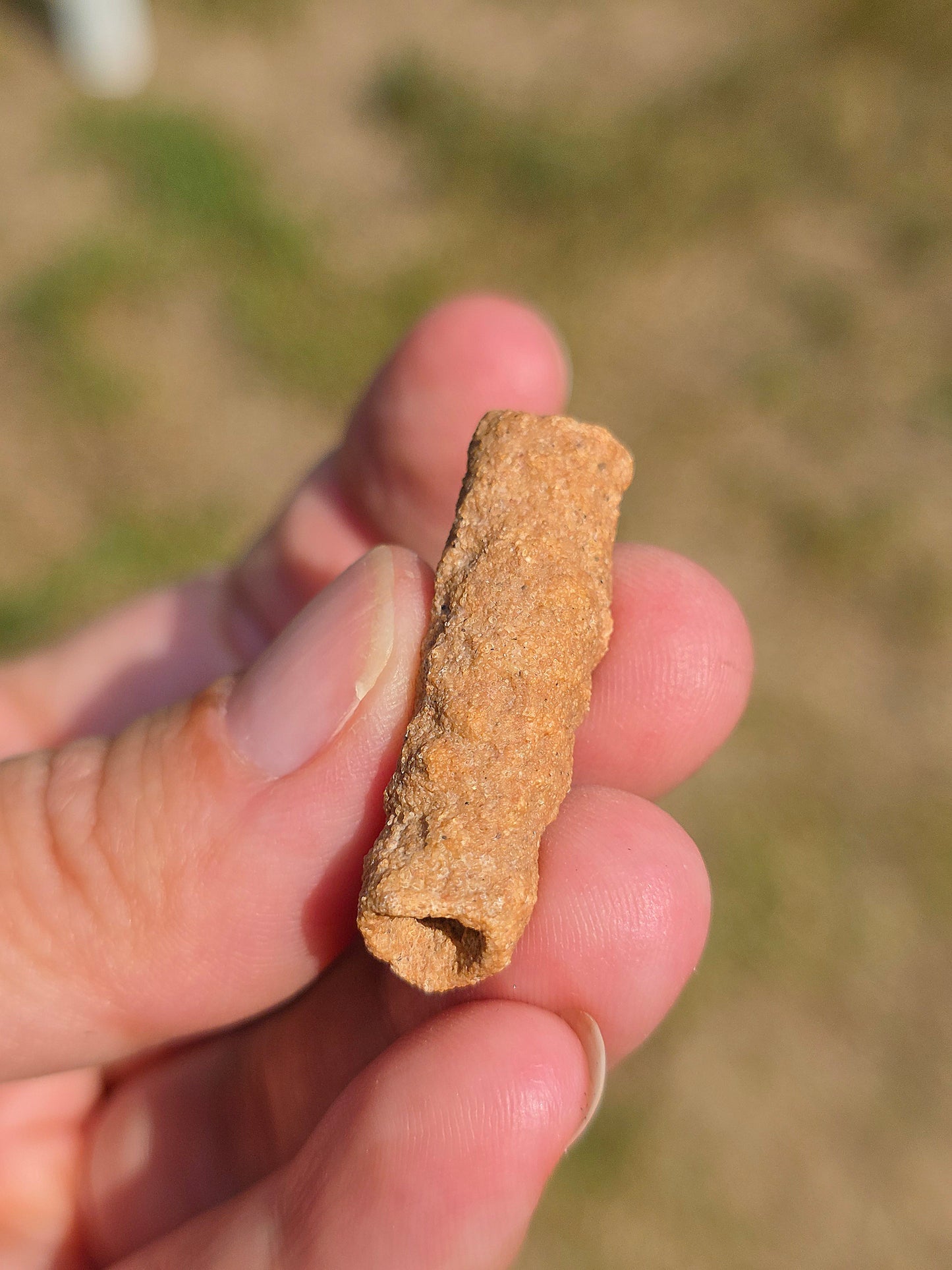 Fulgurite brute foudre