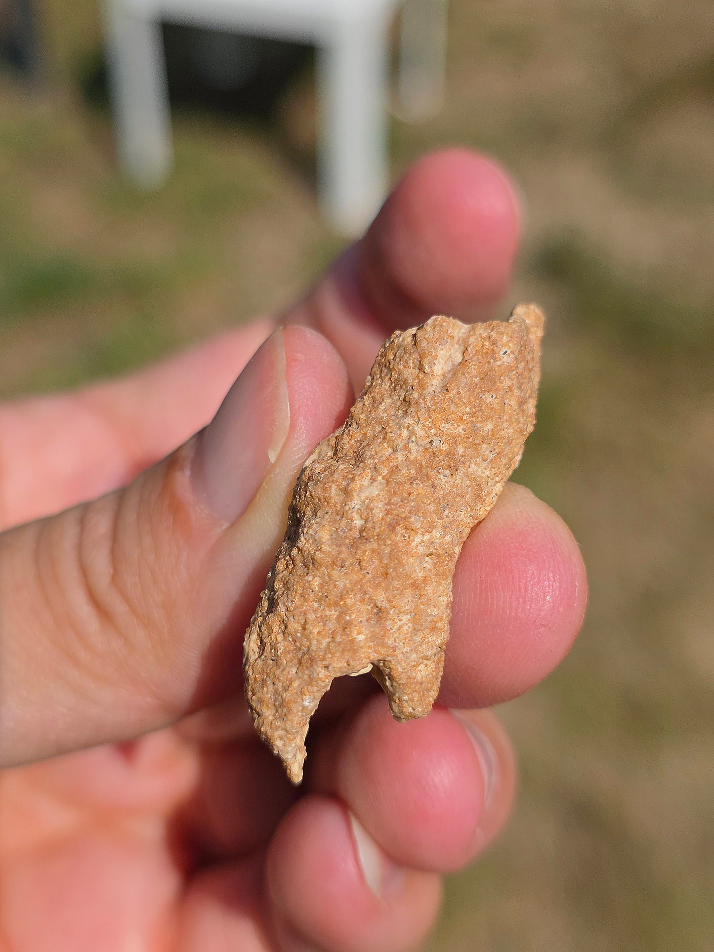 Fulgurite brute
