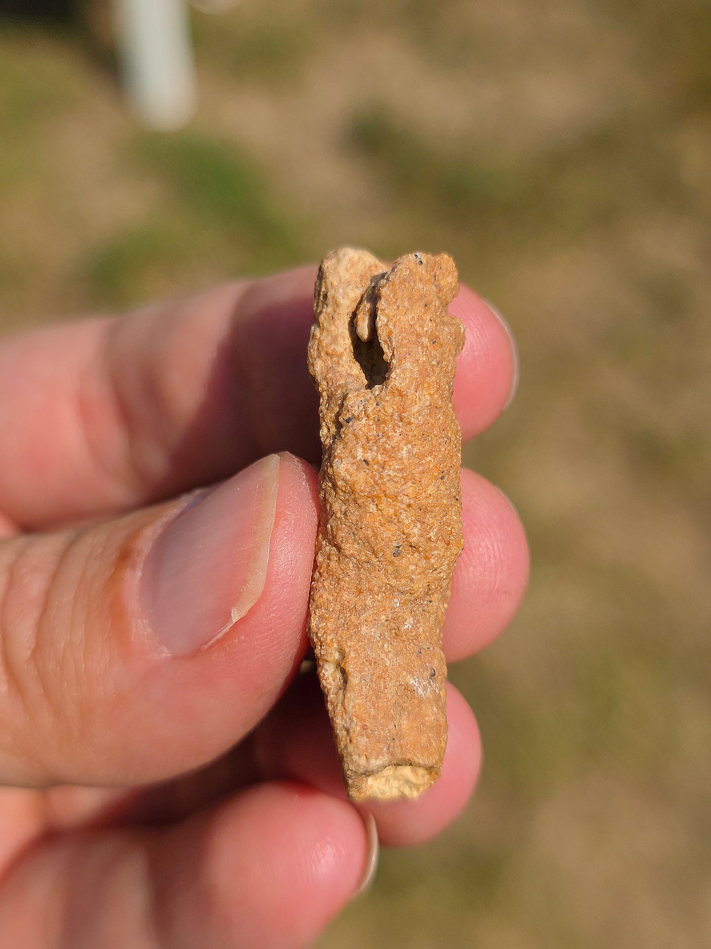 Fulgurite brute du Maroc