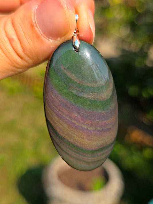Pendentif Obsidienne Mentogochol 