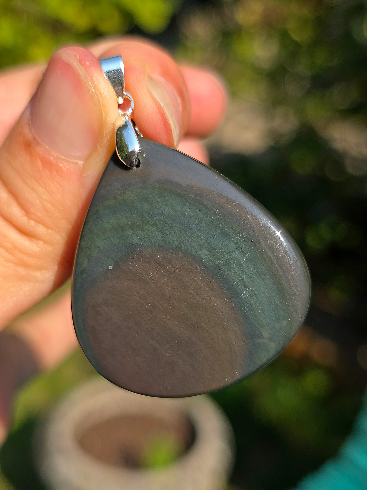 Pendentif Obsidienne Mentogochol 
