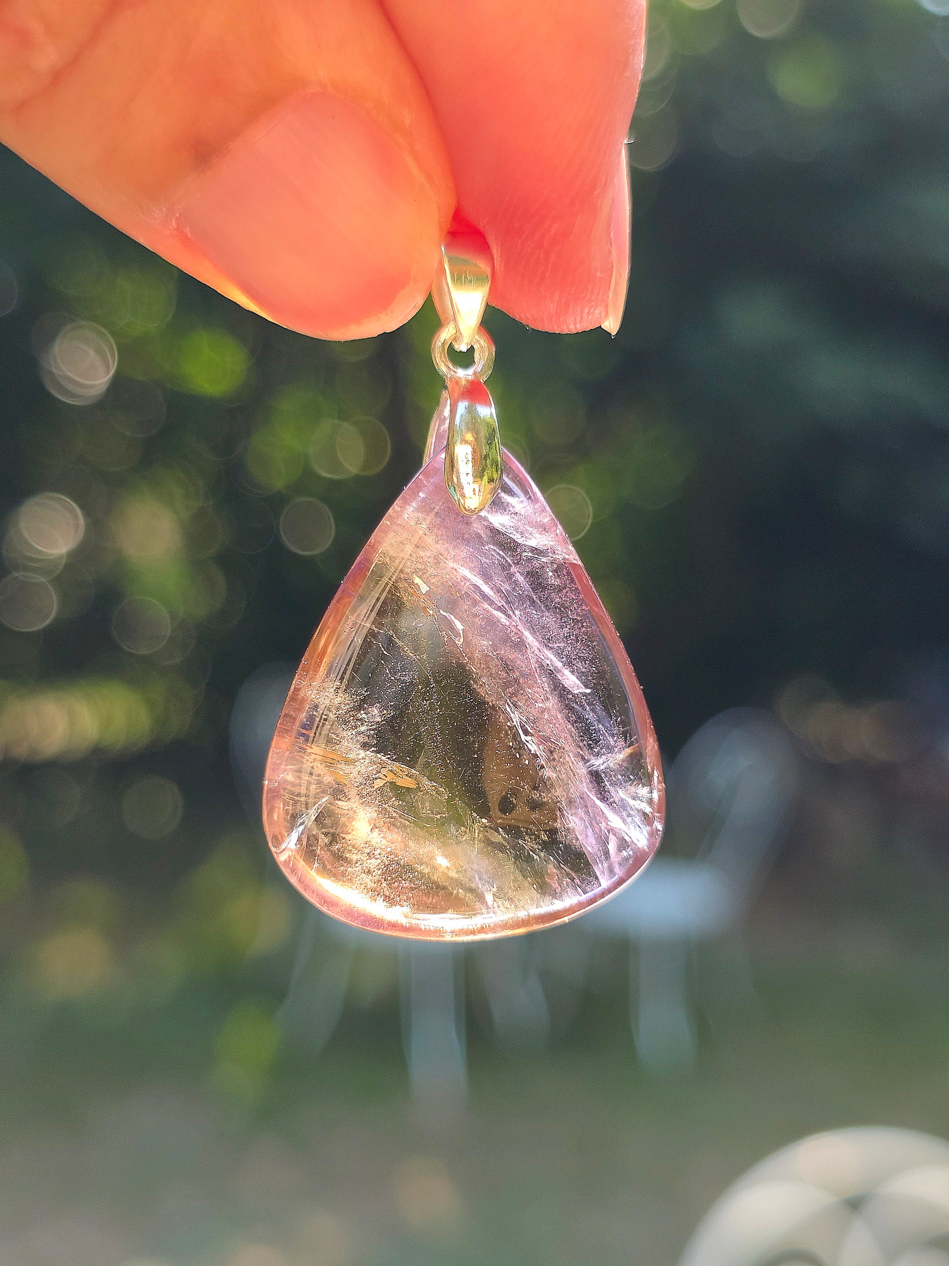 Superbe pendentif en Amétrine du Brésil