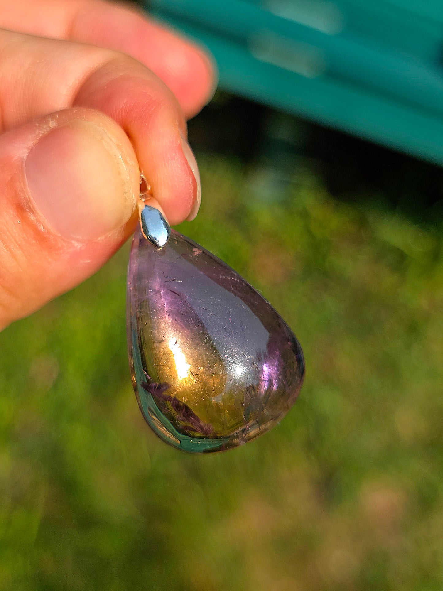 Superbe pendentif en Amétrine du Brésil