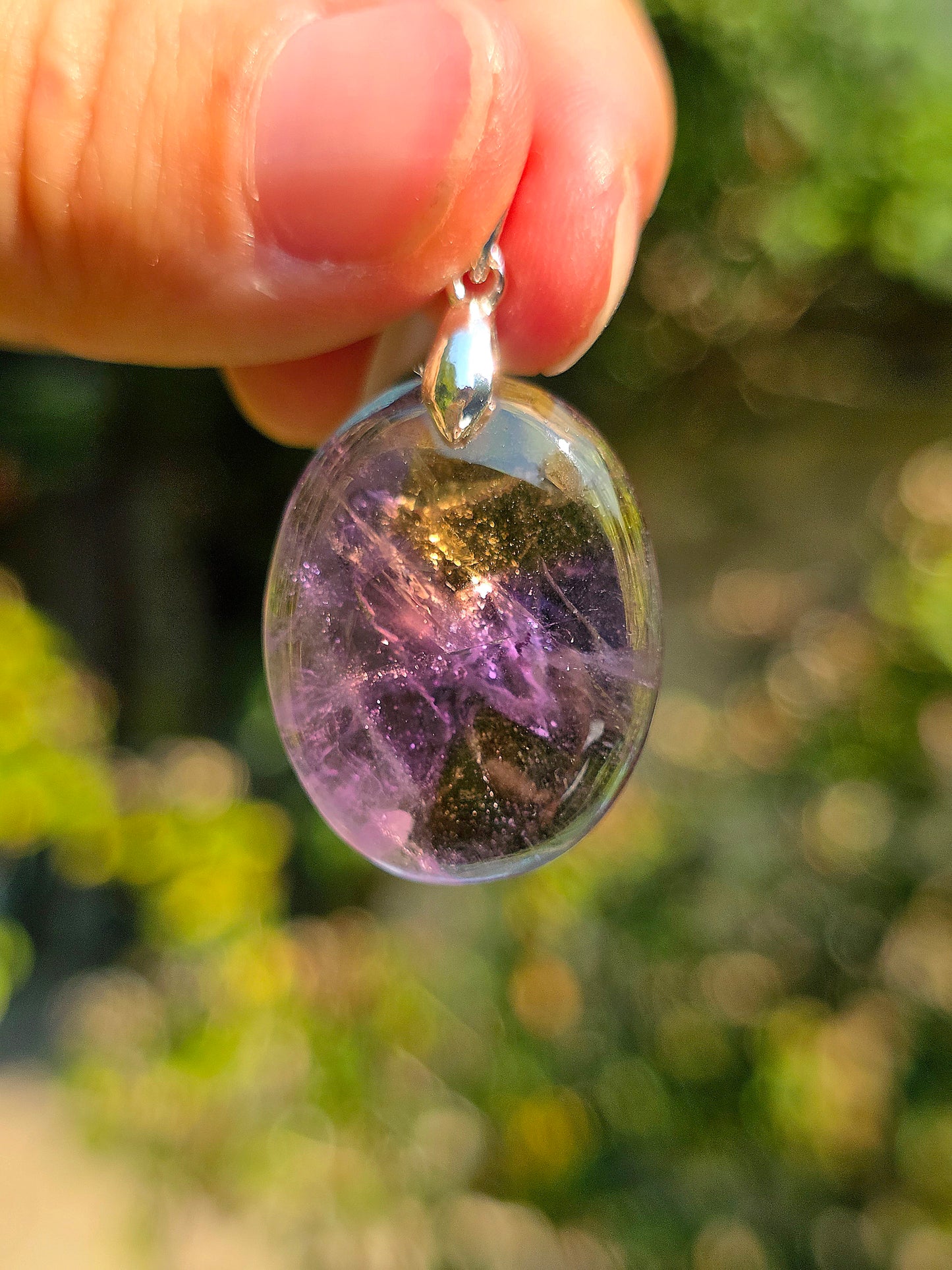 Superbe pendentif en Amétrine du Brésil