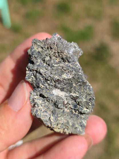 Opale Hyalite brute sur gangue