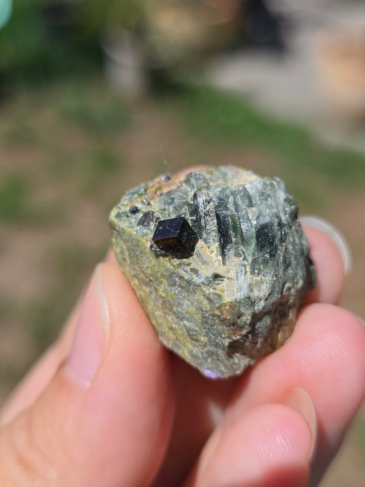 mélange de Grenat, Diopside et Epidote