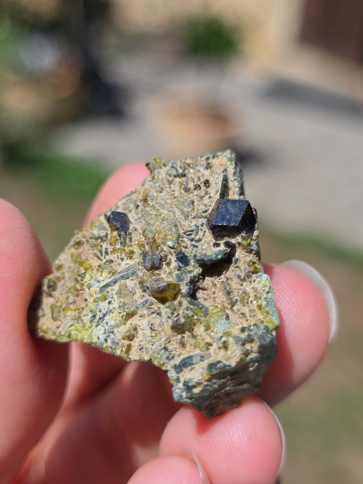 mélange de Grenat, Diopside et Epidote