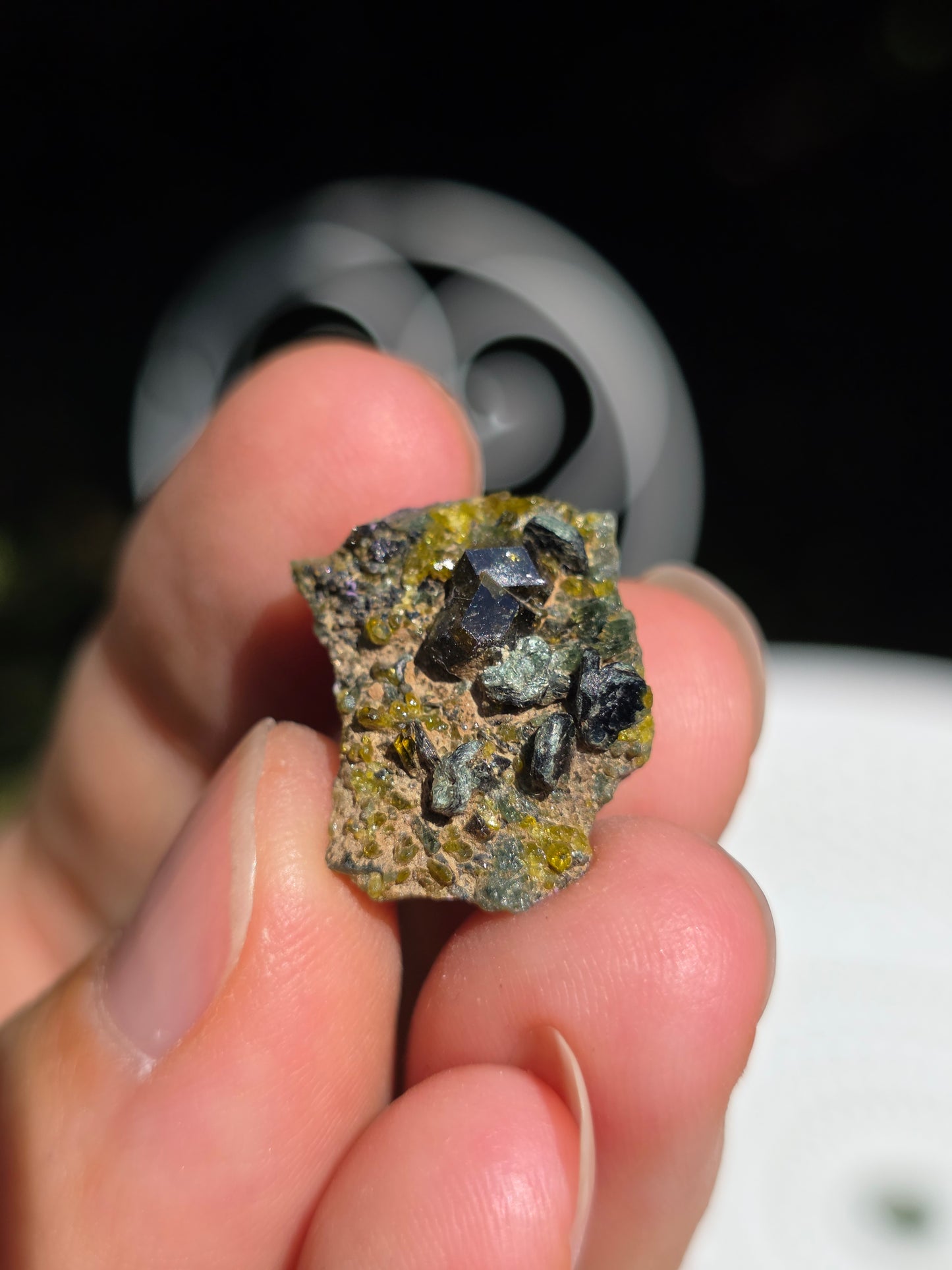 mélange de Grenat, Diopside et Epidote
