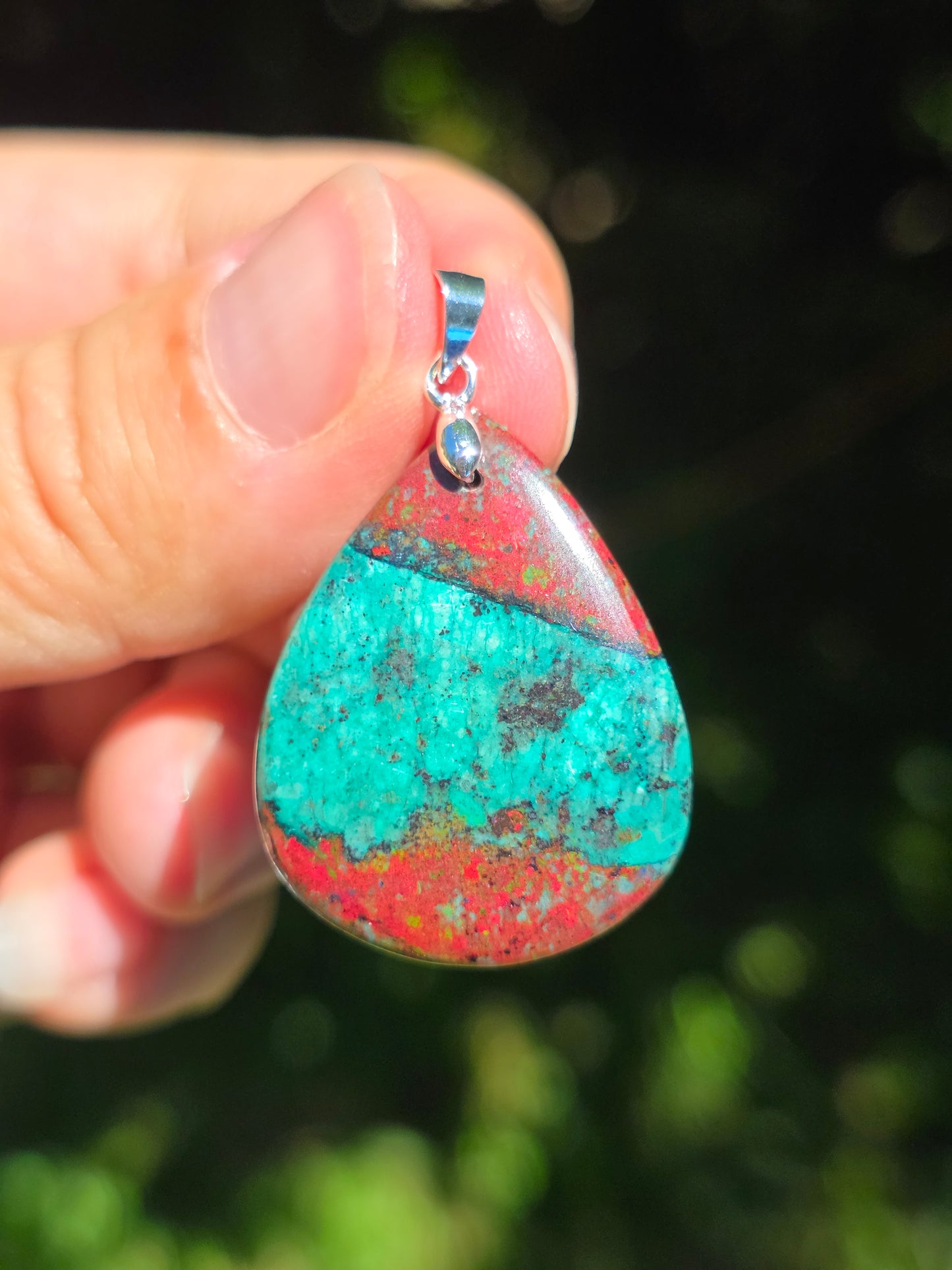 Superbe pendentif en Sonora Sunrise