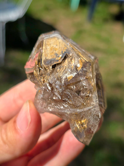 Quartz fenêtre (élestial) basque brut,France