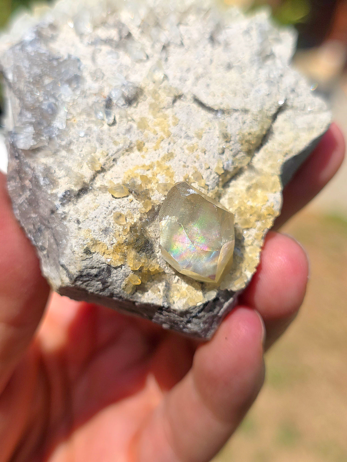 Calcite miel des Pyrénées A