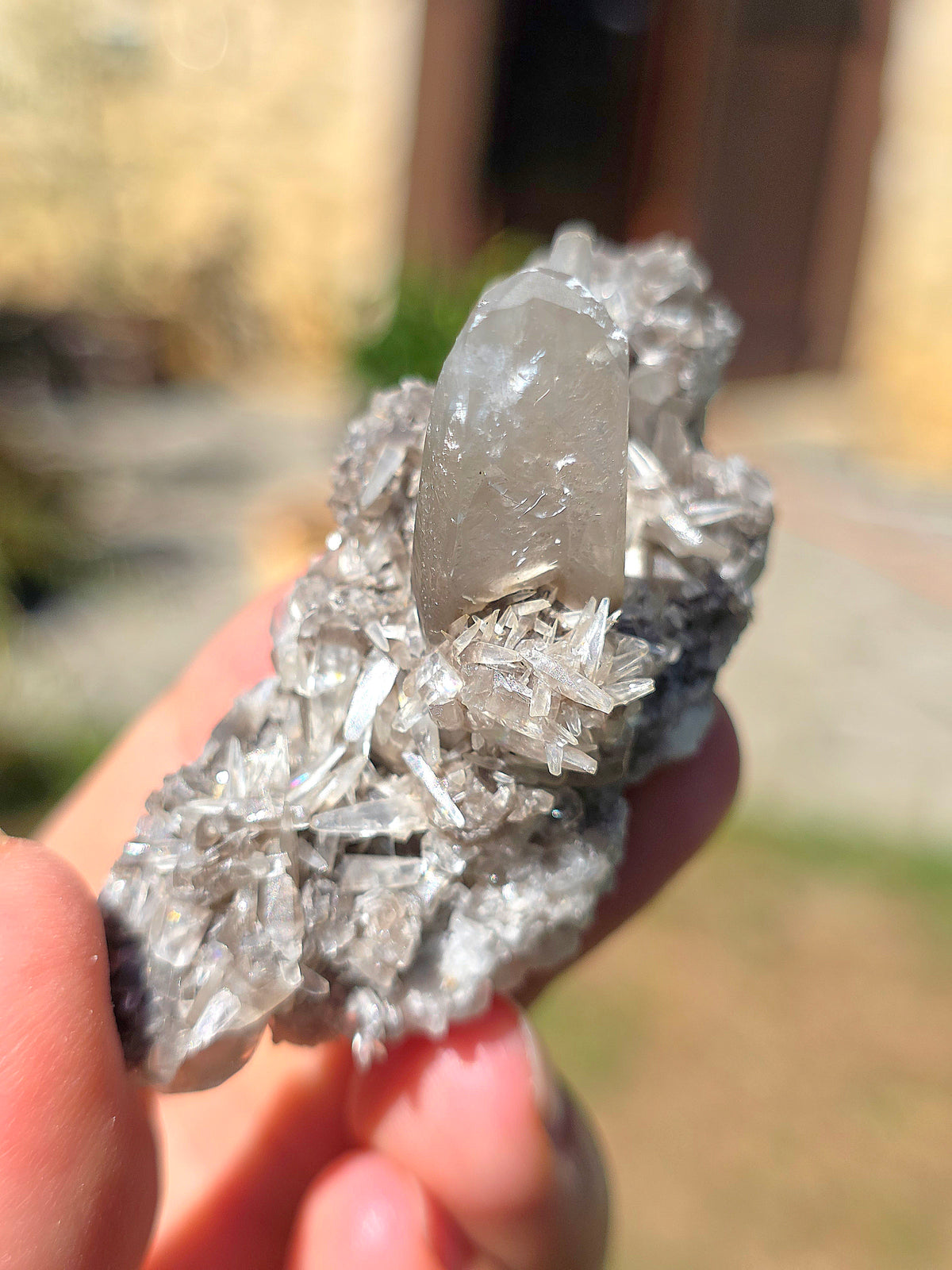 Calcite brute des Hautes-Pyrénées, France