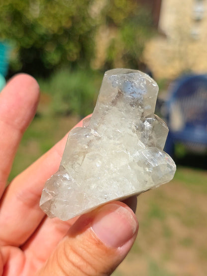 Calcite miel avec fantôme des Pyrénées