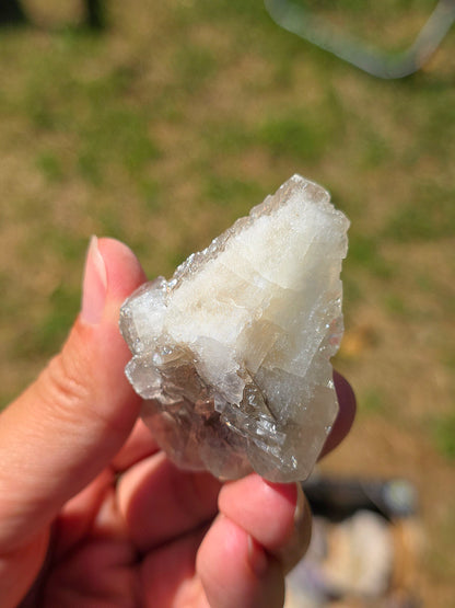 Calcite miel avec fantôme des Pyrénées