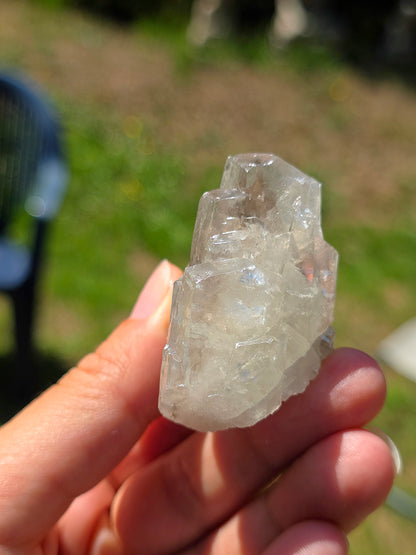 Calcite miel avec fantôme des Pyrénées