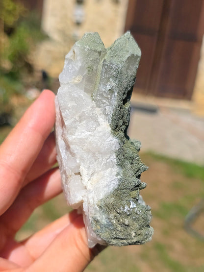 Gros Quartz Chlorite d'Arrens dans les Pyrénées françaises