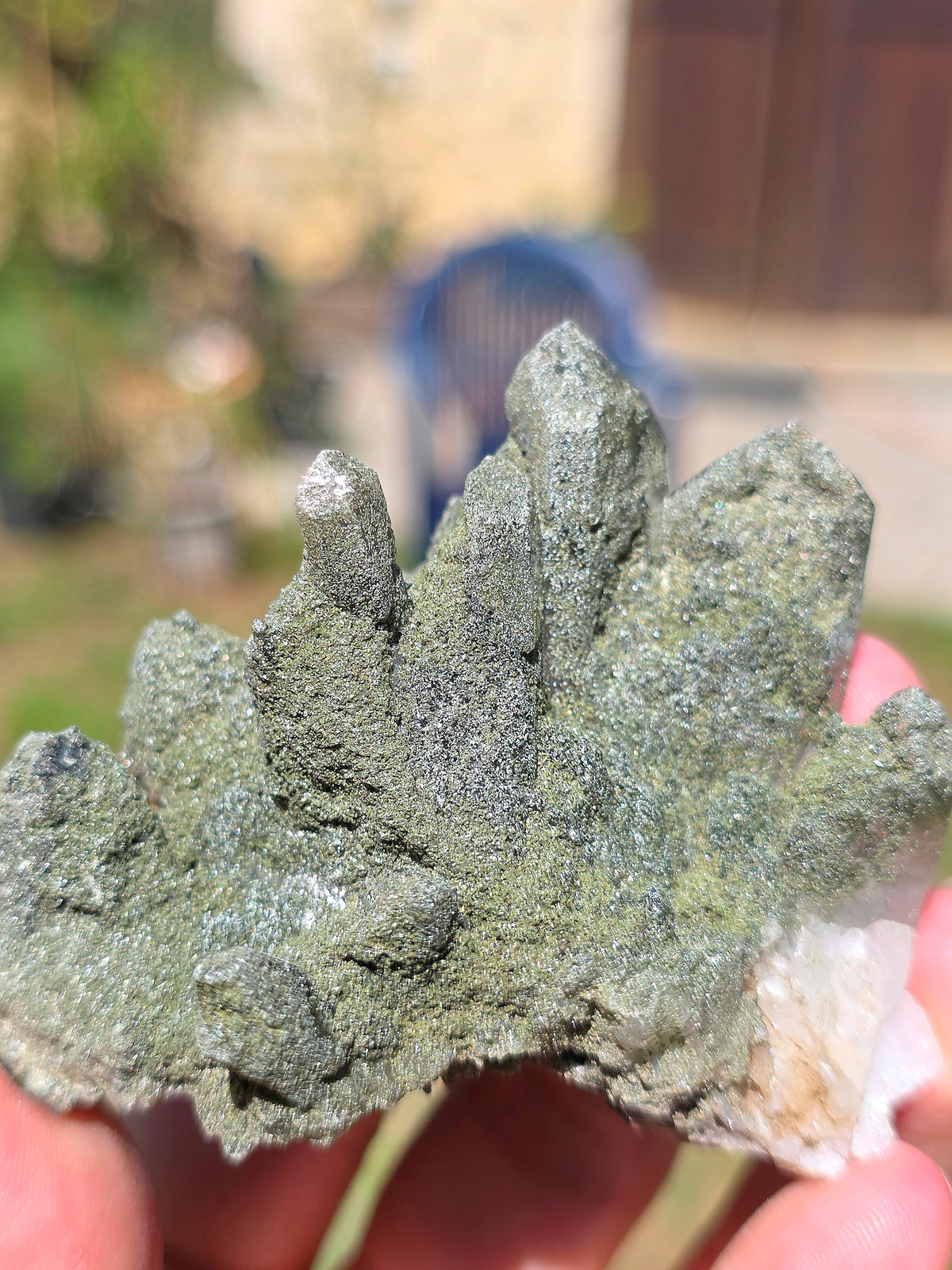 Quartz Chlorite brut d'Arrens, Pyrénées françaises