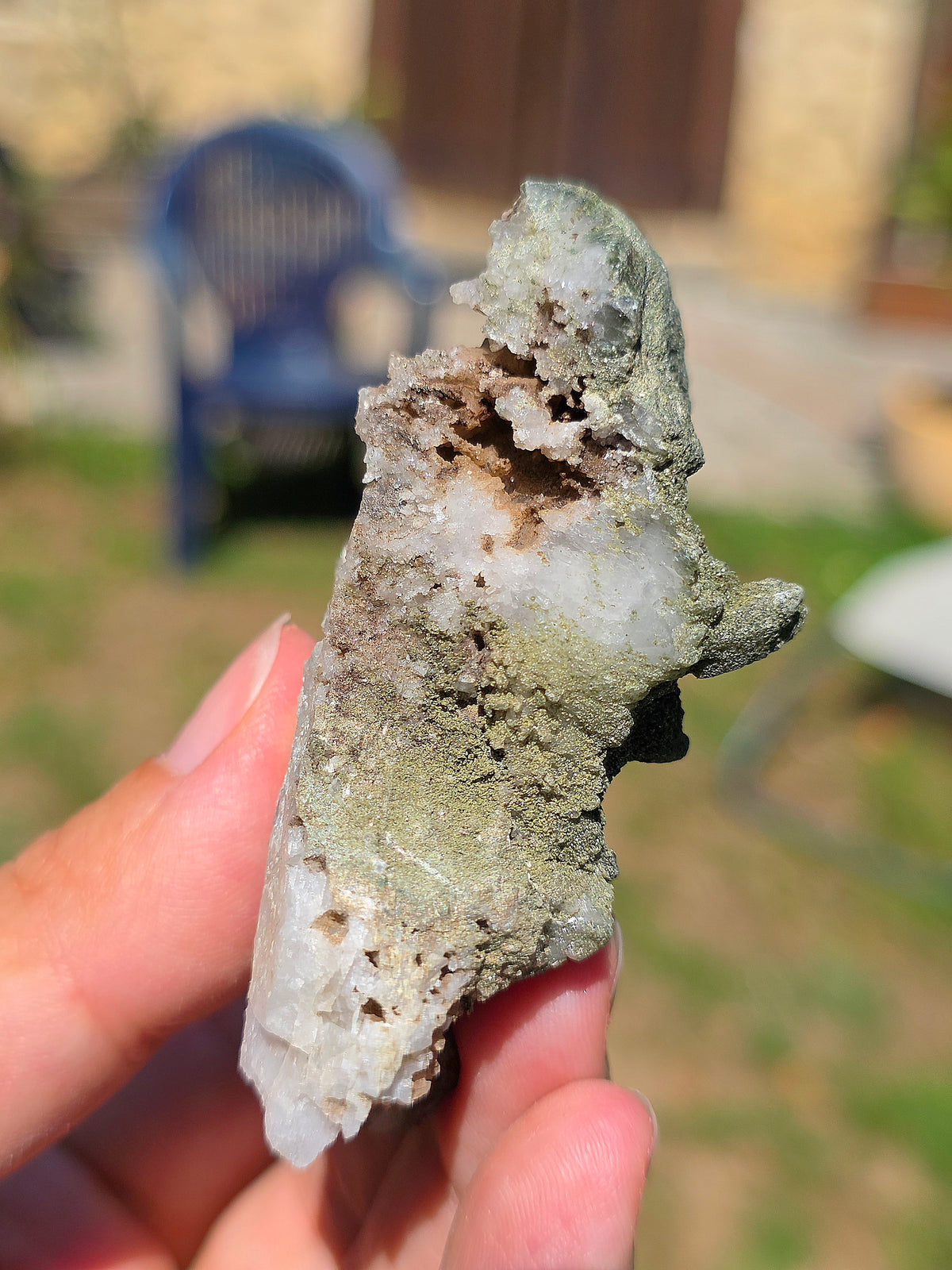 Quartz Chlorite brut d'Arrens, Pyrénées françaises