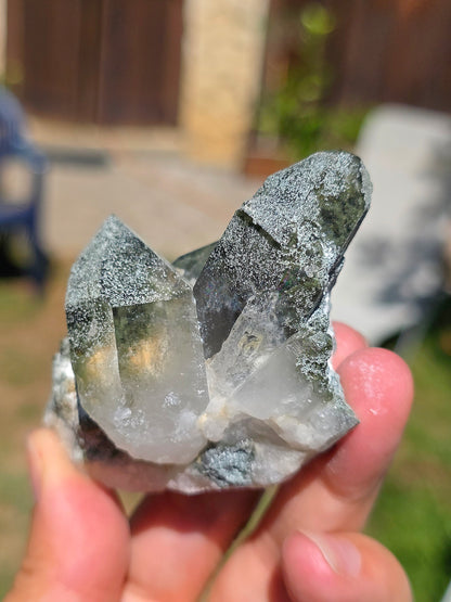 Quartz avec Chlorite et Albite des Pyrénées françaises