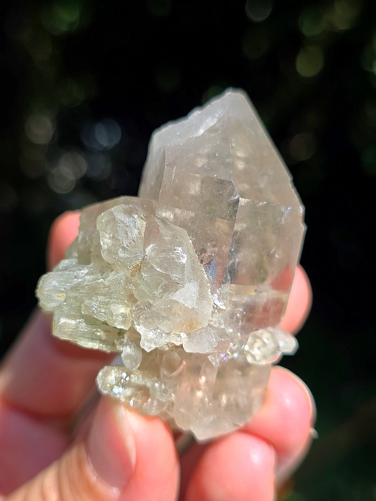 Quartz et Asbeste (Bissolyte) d'Arrens