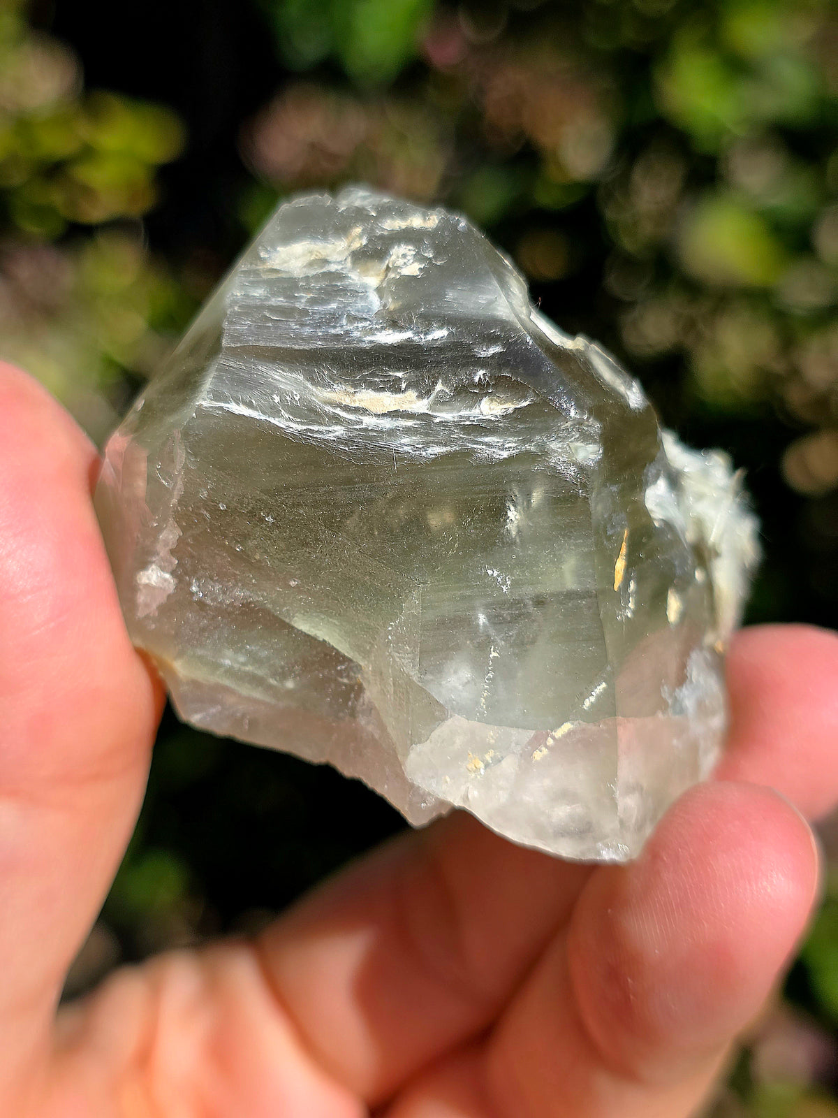 Joli Quartz vert et Asbeste (Bissolyte) d'Arrens