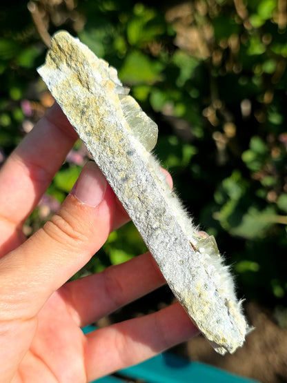 plaque de Quartz vert et Asbeste d'Arrens