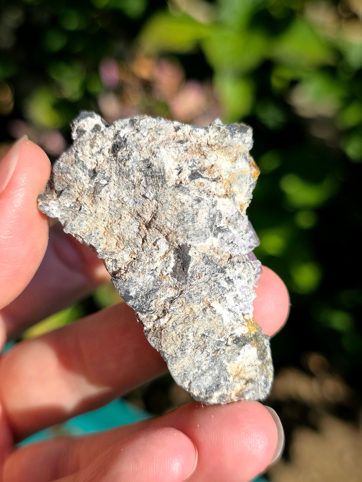 Fluorite (ou Fluorine) violette du Béarn