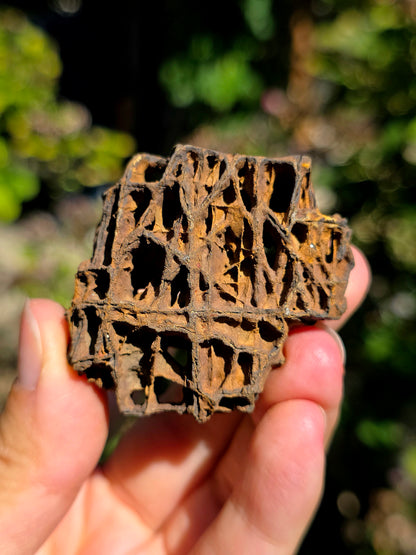 Limonite brute des Pyrénées.