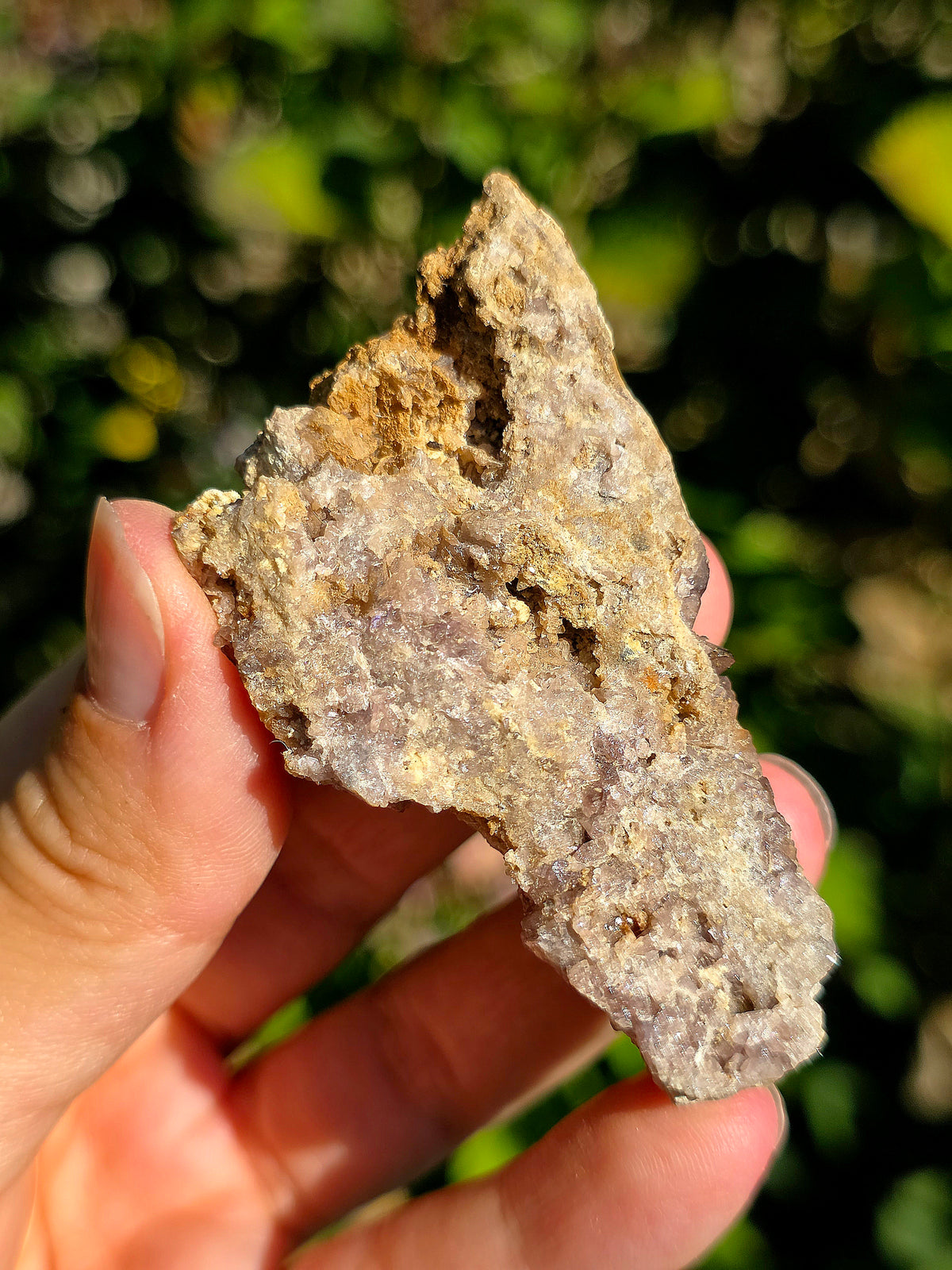 Axinite en provenance de Barèges, Pyrénées