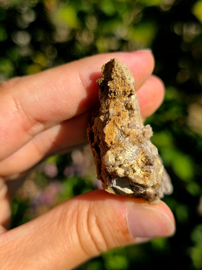 Axinite en provenance de Barèges, Pyrénées
