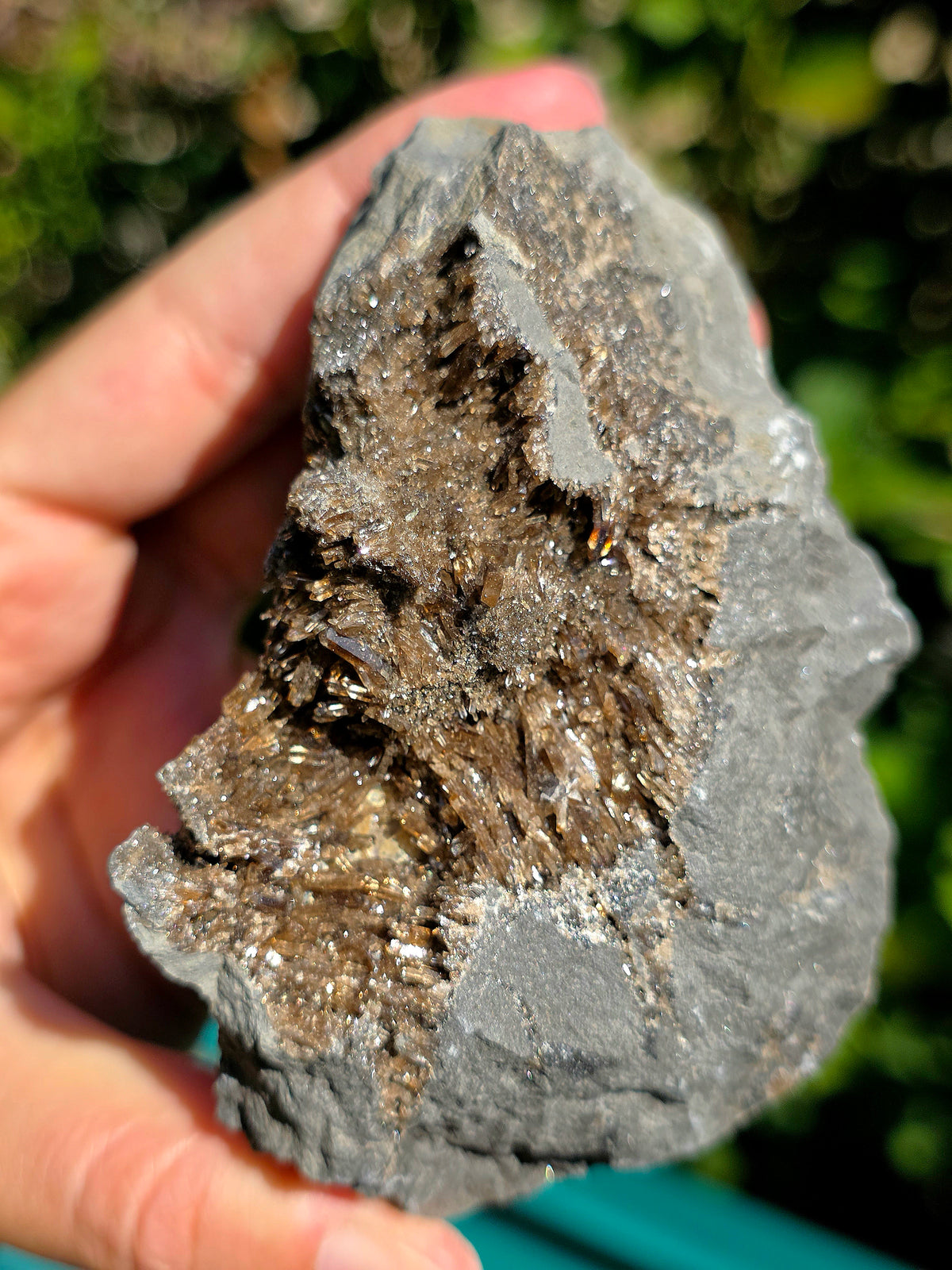 Magnifique Baryte dans de la Septaria française
