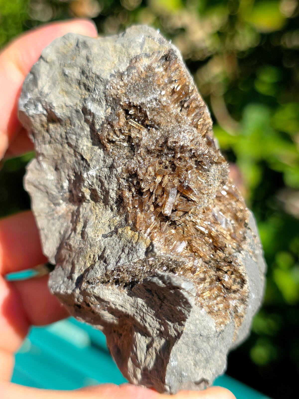 Magnifique Baryte dans de la Septaria française