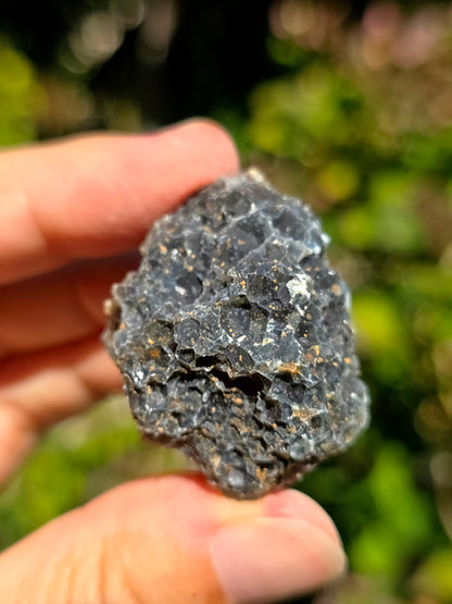 Calcédoine bleue du Poitou