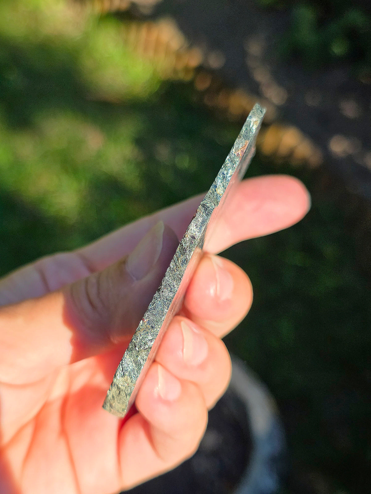 Tranche d'Eclogite à Grenats Pyrope d'Italie