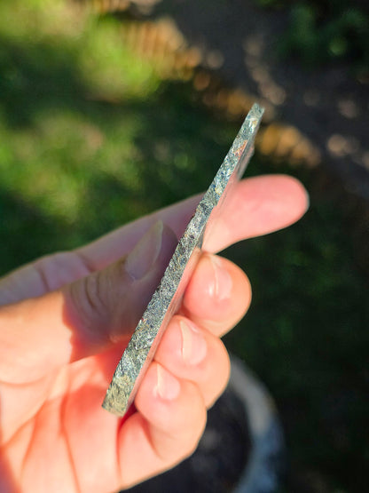 Tranche d'Eclogite à Grenats Pyrope d'Italie