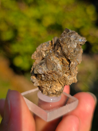 Quartz avec inclusions d'épidote français