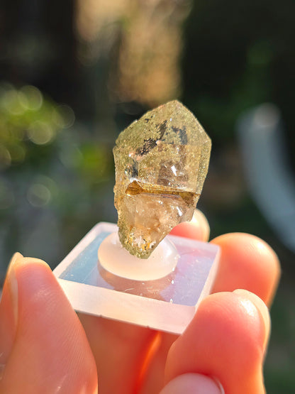 Quartz avec Chlorite et épidote français